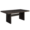 ACME Jaramillo Gold & Rustic Espresso Dining Table Model DN02695