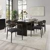 ACME Jaramillo Gold & Rustic Espresso Dining Table Model DN02695