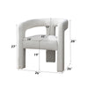 ACME Lomas Beige Boucle Arm Chair (Set-2) Model DN02697