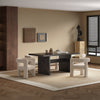 ACME Lomas Beige Boucle Arm Chair (Set-2) Model DN02697