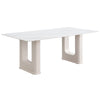 ACME Kalam Ceramic Top & Natural Dining Table Model DN02705