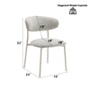 ACME Kalam Light Gray Boucle Side Chair (Set2) Model DN02706