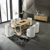 ACME Blayde Natural Dining Table Model DN02865