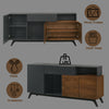 ACME Destin Walnut Server Model DN03078