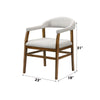 ACME Darcy Dark Walnut Arm Chair (Set-2) Model DN03096