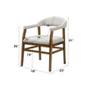ACME Darcy Dark Walnut Arm Chair (Set-2) Model DN03096