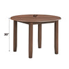 ACME Ferris Brown Round Dining Table Model DN03340