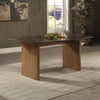 ACME Jaramillo Natural Marble Top & Natural Dining Table Model DN03465