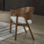 ACME Hoyte Walnut Arm Chair (Set-2) Model DN03487