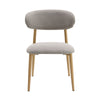 ACME Kacey Gray Boucle & Natural Side Chair (Set-2) Model DN03716