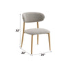 ACME Kacey Gray Boucle & Natural Side Chair (Set-2) Model DN03716