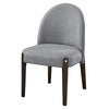 ACME Clayten Gray Chenille & & Espresso Side Chair (Set-2) Model DN03941