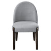 ACME Clayten Gray Chenille & & Espresso Side Chair (Set2) Model DN03941