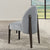 ACME Clayten Gray Chenille & & Espresso Side Chair (Set-2) Model DN03941