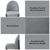 ACME Clayten Gray Chenille & & Espresso Side Chair (Set-2) Model DN03941