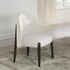 ACME Clayten Beige Chenille & & Espresso Side Chair (Set2) Model DN03942