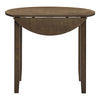 ACME Damica Walnut Round Dining Table Model DN04030