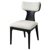 ACME Marioly White Chenille Side Chair (Set-2) Model DN04066