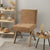 ACME Zoey Chocolate Chenille & Oak Side Chair (Set-2) Model DN04076