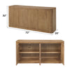 ACME Zoey Oak Server Model DN04078