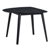 ACME Real Black Dining Table Model DN04185