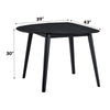 ACME Real Black Dining Table Model DN04185