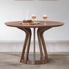 ACME Seda Walnut Round Dining Table Model DN04190