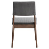 ACME Seda Gray Corduroy & Walnut Side Chair (Set-2) Model DN04192