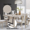 ACME Marta Natural Dining Table Model DN04310