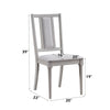 ACME Marta Beige Linen & Natural Side Chair (Set-2) Model DN04311