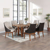 ACME Gilsea Brown Dining Table Model DN04395