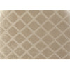 ACME Desiderius Beige Fabric Antique Gold & Hand Paint Brown Side Chair (Set-2) Model DN60001