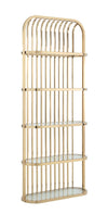 Modrest Doral Clear Glass & Gold Shelf Model VGZAZWJ118-GLD