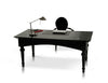 A&X Ambassador Transitional Black Crocodile Lacquer Office Desk Model VGUNAA701-180