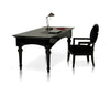 A&X Ambassador Transitional Black Crocodile Lacquer Office Desk Model VGUNAA701-180