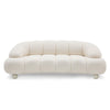 Divani Casa Duran Contemporary White Fabric Loveseat Sofa Model VGOD-ZW-23002A-LOVE-WHT