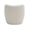 Divani Casa Duran Contemporary White Fabric Accent Chair Model VGOD-ZW-23056-WHT