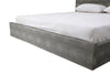 Modrest Dynasty Eastern King Modern Shagreen Bed Model VGVCBD2108-GRY-BED-EK-1