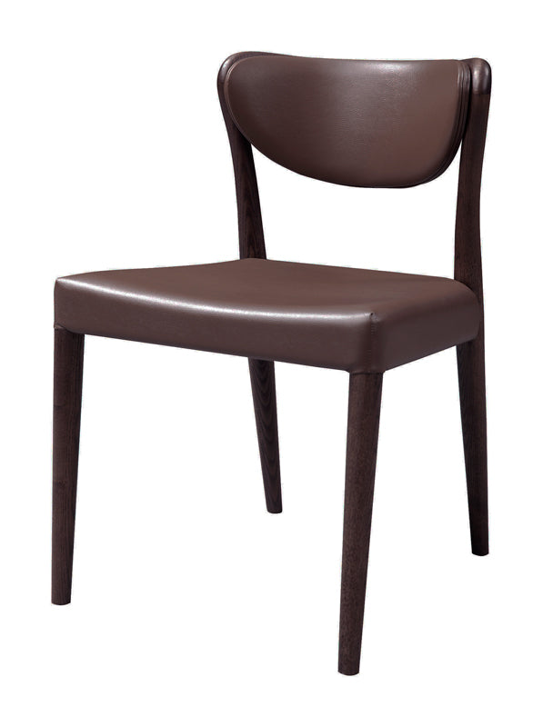 Union Modern Brown Oak Dining Chair (Set Of 2) Model VGWCE552Y