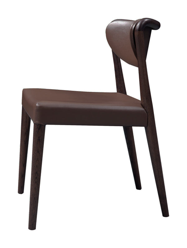 Union Modern Brown Oak Dining Chair (Set Of 2) Model VGWCE552Y