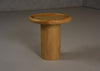 Modrest Electra Modern Round Rubberwood End Table Model VGHM-TB033S05