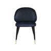 Modrest Elon Modern Blue Velvet Dining Chair (Set Of 2) Model VGSWSFC463-BLUE