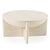 Modrest Elsa Modern Oyster Concrete Round Coffee Table Model VGGR-615480-OYS