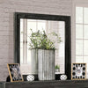 Furniture of America Oakridge Charcoal Rustic Mirror Model EM7074DG-M