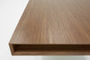 Modrest Encino Modern Walnut & Glass Dining Table Model VGCNCP1712D-200100-V36F-P2