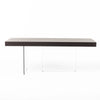 Modrest Encino Modern Timber Chocolate & Glass Dining Table Model VGCNCP1712D-200100-V36DX-P2