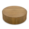 Modrest Espana Modern Walnut Round Coffee Table Model VGGMCT-1611V-CT