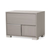 Modrest Ethan Italian Modern Grey Nightstand Model VGACETHAN-NS