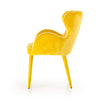 Modrest Tigard Mid Century Yellow Fabric Dining Chair Model VGEUMC-8883CH-A-YEL
