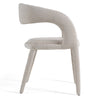 Modrest Faerron Modern Light Grey Fabric Dining Chair Model VGEU-MC-7182CH-LTGRY